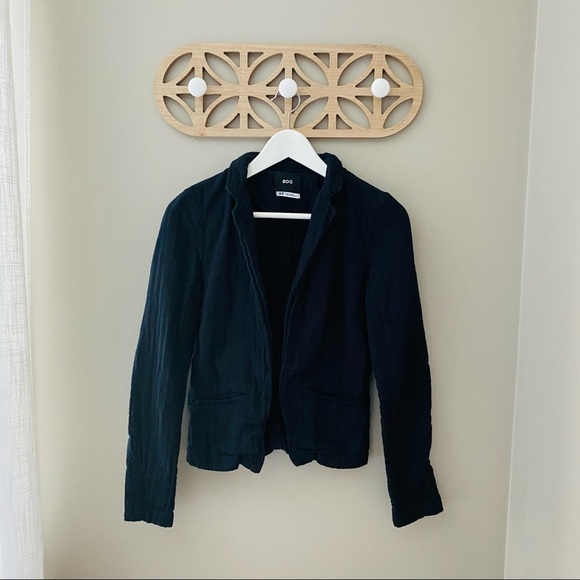 BDG by Urban Outfitters Open Front Cardigan Black Sz Medium - Picture 2 of 9